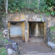 旧日本軍防空壕跡 