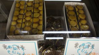 栗むし羊羹は看板