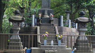 西郷隆盛像の隣です