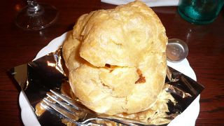 ジャンボなシュークリームにびっくりです