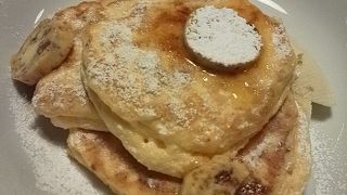 まるでフレンチトーストのようなパンケーキ