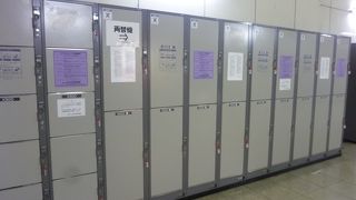 エスカ地下のコインロッカーは穴場
