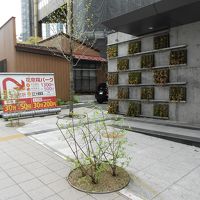 駐車場は、ホテルの隣に有る機械式パーキング