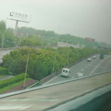 300km/hからの眺め