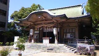 ちょっぴり癒されました！坐摩神社