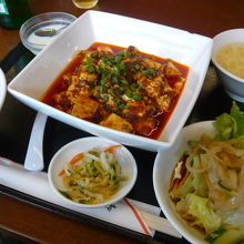 マーボー豆腐定食