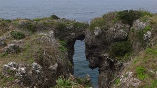 有名な景色以外の断崖絶壁も見ごたえあります