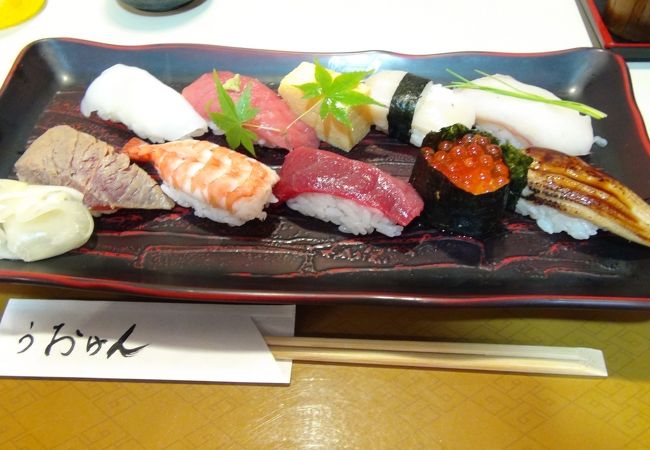 混雑少なめで美味しい　【うおけん】