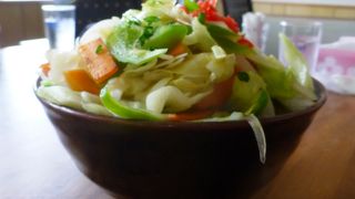 ボリューミーなそば