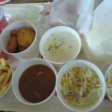 ファミリーセットと紅茶