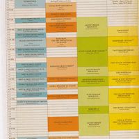 the daily 'IWAアクティビティースケジュール表