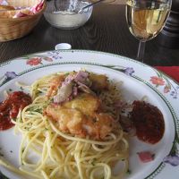 夕食のコース料理はかなり美味しかったです！