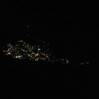 宝石のようなツェルマットの夜景