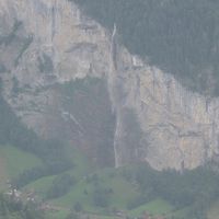 シュタウフバッハの滝も一望できます