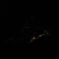 グリンデルワルト方面の夜景