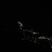 ラウターブルンネン方面の夜景