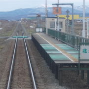 旭川市域最北の駅です