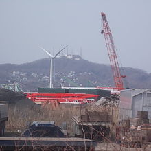 測量山方面が綺麗に望めます