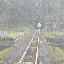 トンネルが多いエリアです