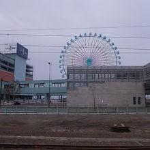 駅付近の風景