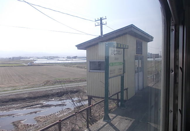 浦臼町最北端の駅です