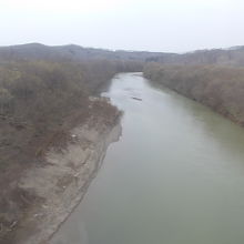 原野の風景が美しい浦幌川