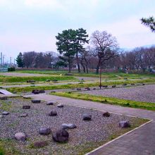 鉄道の北側部分。