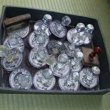 駅のスタンプは長井駅で