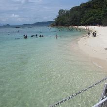 到着した桟橋からの風景