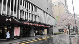 文楽鑑賞のための劇場