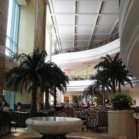 ホテル内のカフェ