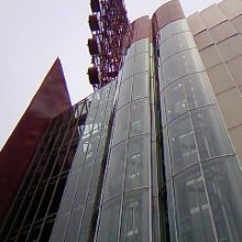 ランドマークでもある赤い観覧車♪