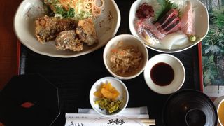 平日の日替わり定食はおススメ。