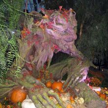 秋にはカボチャを沢山使った感謝祭がテーマでした