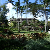 客室棟とガーデン