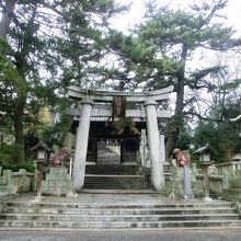 琴弾八幡宮　一の鳥居