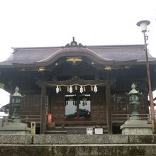 琴弾八幡宮　拝殿