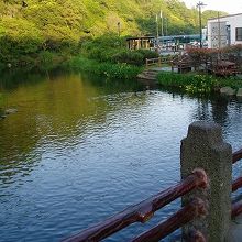 整備された渓流公園