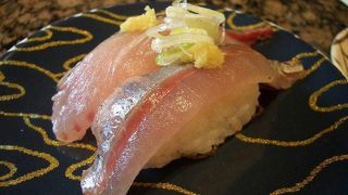 レベルの高い回転すし