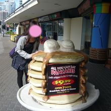 店の目の前〜♪♪