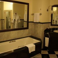 バスルームはとても広々