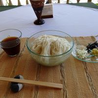 バリ島で素麺は感激！　　もみ海苔とワサビ持参しなくては！