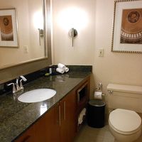 普通の洗面所です