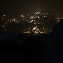 展望台からのライトアップ