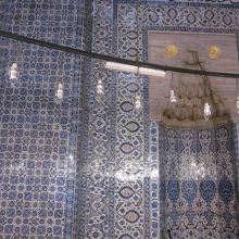 見事なトルコブルー