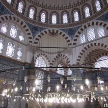 ランプも幻想的