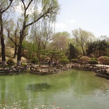 亭ではカップルたちが。