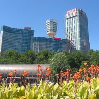 滝側からの外観です。