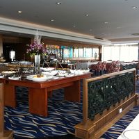 専用ラウンジ　基本は希望のメニューを注文します　