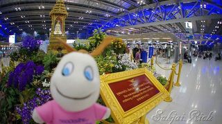 スワンナプーム空港だよ